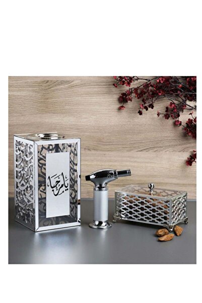 Story of candle An incense burner with a box for storing incense, featuring t...