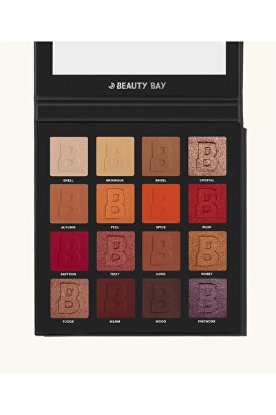 Beauty Bay Beauty Bay 16-Color Eyeshadow Palette - Fiery