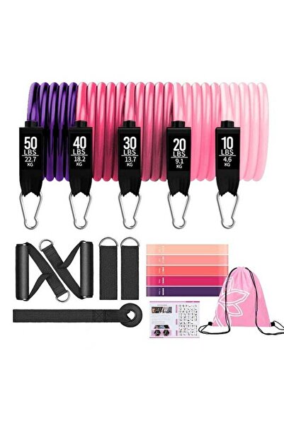 Bukela Pilates Bar Kit (150LBS) - Resistance Bands Set with Bar, Home Workout...