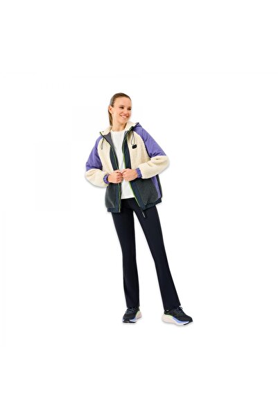 SKECHERS S232311 W Outdoor Fleece Full Zip Sherpa Lila Kadın Ceket