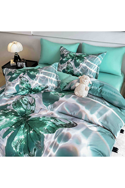 CHIRASO CHIRASO Bedding, 5D, 1 Person, ELASTIC Sheet 140x200cm, Duvet Cover 155x205cm, 2 Pillowcases