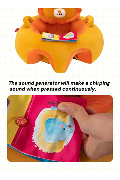 Generic Baby floor seat, portable and comfortable baby chair, learning-to-sit gift, baby gift