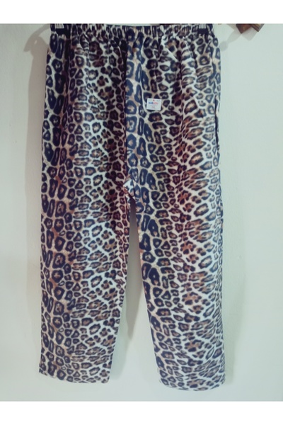 NETYILDIZ Elastic Waistband Quality Cotton Yarn Woven Fleece Fabric Pajama Bottoms Pants