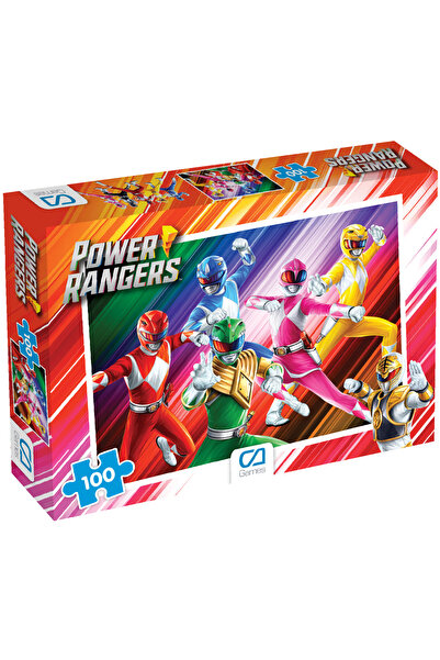 CA Games Power Rangers Puzzle 100 Pieces