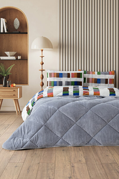 Formeya Veluna Double Wellsoft Quilt Sleeping Set Double Sleeping Set with El...