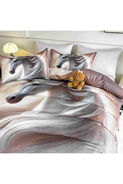 CHIRASO CHIRASO Bedding, 5D, 1 Person, ELASTIC Sheet 140x200cm, Duvet Cover 155x205cm, 2 Pillowcases