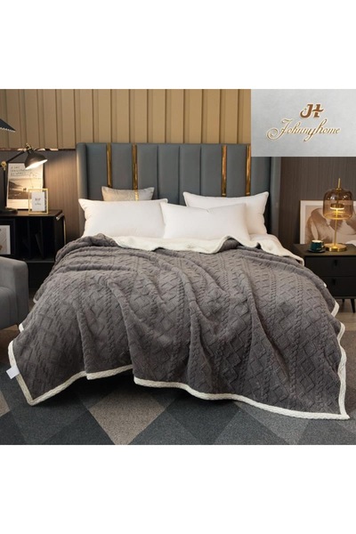 Inovius Patura tricotata cu blanita Model FNE33512