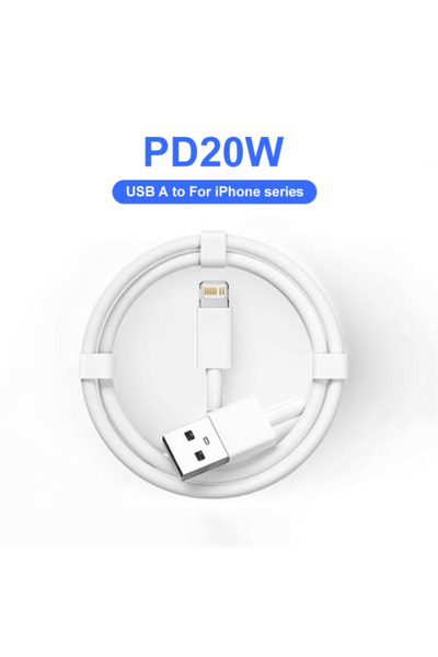 Generic USB A to Lightning Compatible for iPhone 14 13 12 11 Pro Max XR XS X 8 7 6 Plus SE