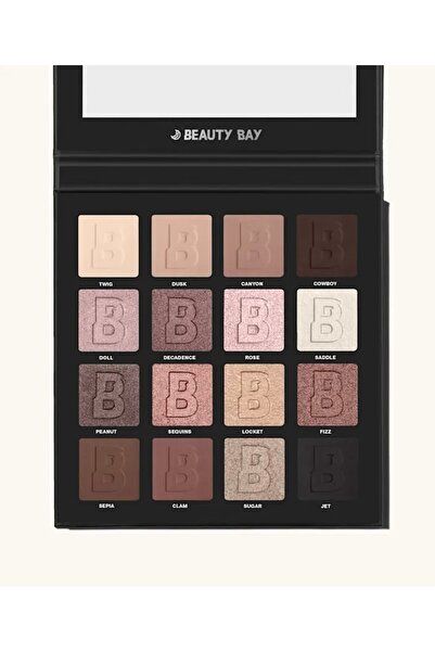 Beauty Bay Beauty Bay 16-Color Eyeshadow Palette - Neutral
