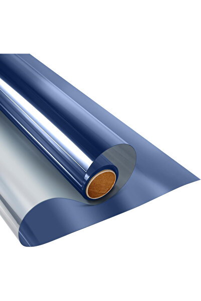 G Glixicom Folie Reflexiva Geamuri cu Protectie UV si Efect Oglinda Albastru 60 x 200 cm G Glixicom®