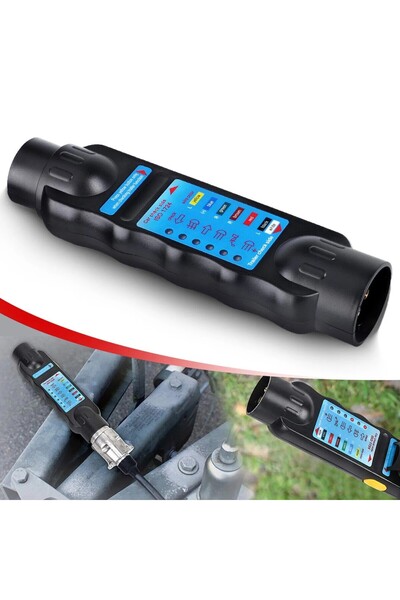 AMIO Tester Profesional pentru prize, fise si instalatii electrice remorca cu...