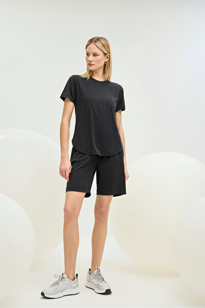 GİZZEY 21382 SET PANTALONI SCURT FEMEI