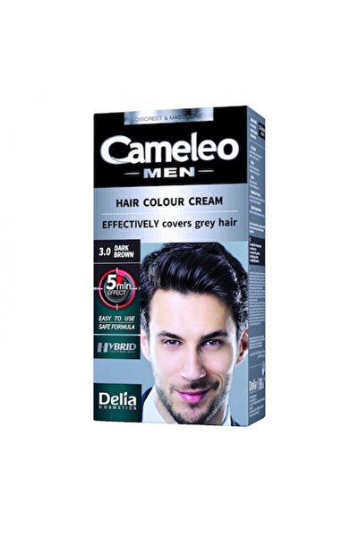 Delia Men's hair dye Cameleo 3.0 Dark Brown