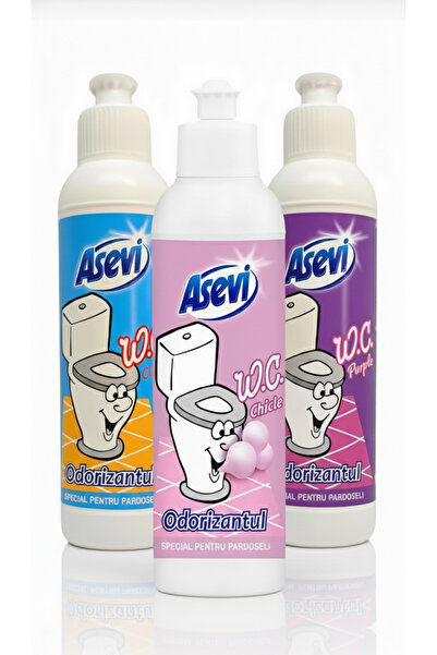 ASEVI Pack X3 WC, Classic, Chewing Gum Purple