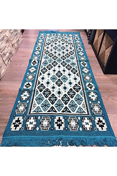 OEM Woven rug, double-sided, size 80 x 200 cm H&H 303