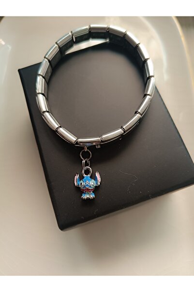 Kudi Flexible Bracelet Attached to the Italian Bracelet with a Stitch Figure