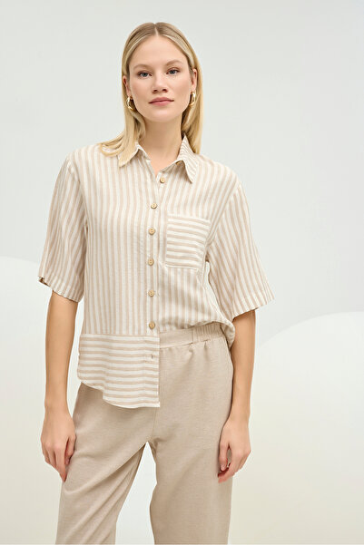 GİZZEY 21325 ΓΥΝΑΙΚΕΙΟ ΣΕΤ ΠΑΝΤΕΛΟΝΙ ΠΟΥΚΑΜΙΣΟ ΜΕ ΚΟΥΜΠΙΑ