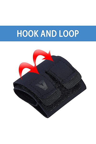 SYOSI 2 Pack Finger Splint, Reusable Finger Support Sleeves, Adjustable Trigger Finger Splints