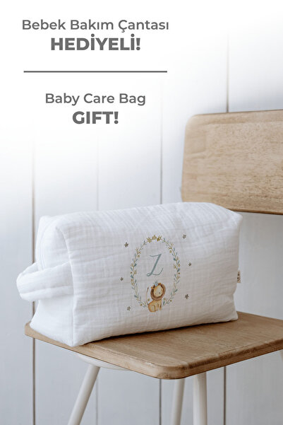 Tuğba Kuğu Organic 11-Piece Hospital Release - Little Lion Series - Letter Z