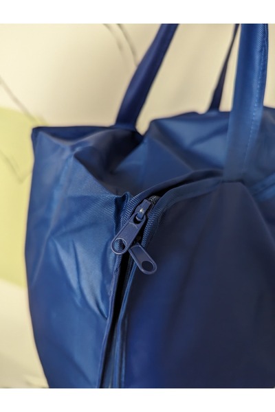 zola Clothes bag, 1 compartment, blue, 36x36x17 cm