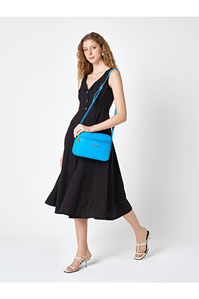 Pierre Cardin Geantă de umăr pentru femei, cu curea reglabilă, cu închidere cu fermoar, turcoaz 05PC25Y902