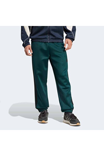 adidas Pantaloni de trening verzi pentru bărbați Stadium (JZ6431)