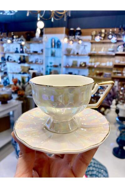 ACAR ELSA TEK KİŞİLİK TÜRK KAHVESİ FİNCANI