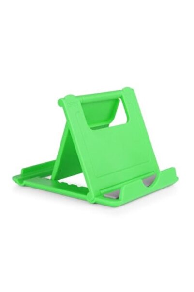 OneBuy Portable Foldable Universal Phone & Tablet Stand for Bed and Desk (Green)
