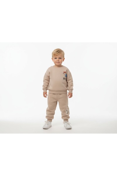 gigigiyim Animal Printed Three String Boy's Suit