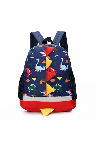 One Derya Kindergarten backpack, dinosaur pattern, 28 x 24 x 10 cm