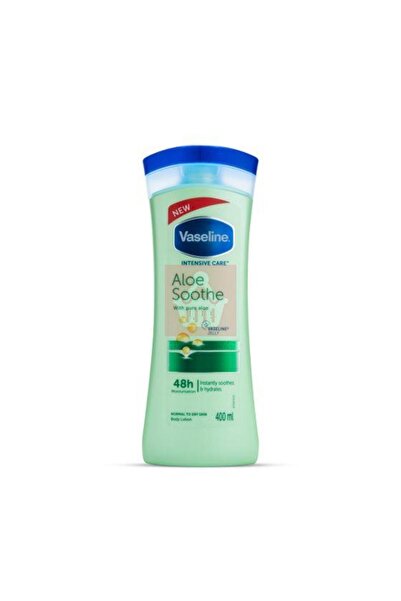 Vaseline Vücut Losyonu 400 ml Aloe Soothe Aloe Vera Özlü
