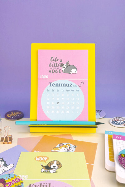 Varyant 2026 Can Dostum Masa Takvimi - Ahşap Kaide