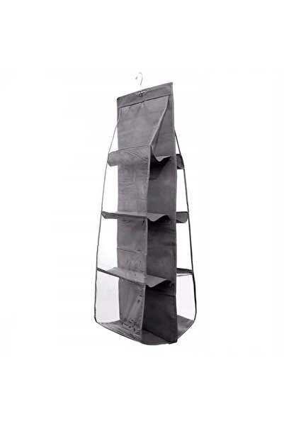 zola Hanging organizer, with 8 compartments, 100x34 cm, grey