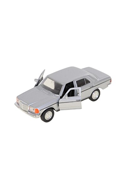 hak-iş oyuncak 1:32 Metal Pullback Mercedes-Benz E-Class Classic Model Car – Doors Openable, Grey (4×11 cm)