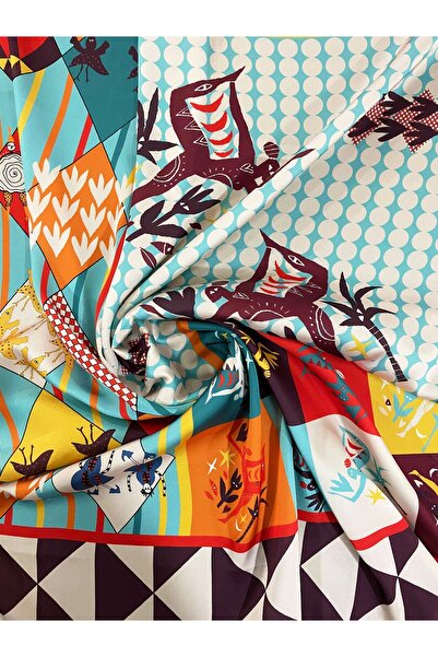 Bolder Scarf 45*100 cm Dance/Blue Scarf