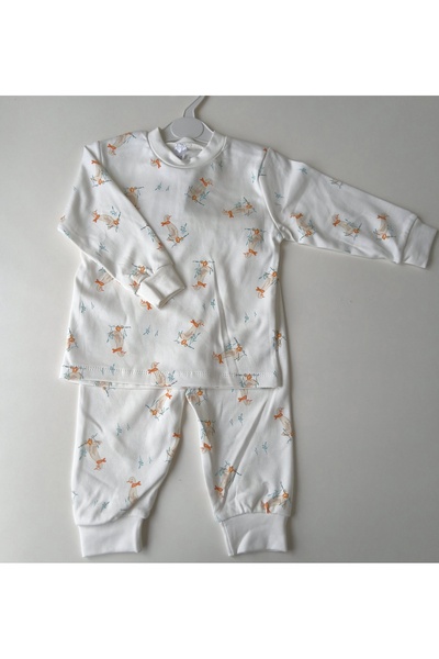Palal Children-Baby Organic Cotton Patterned Pajama Set Kids