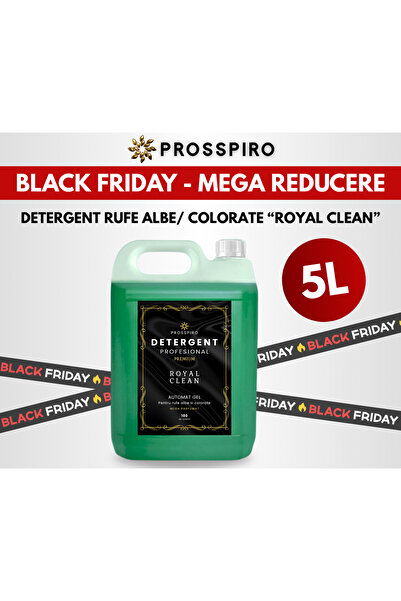 PROSSPIRO Detergent de rufe profesional "Royal clean" 5L