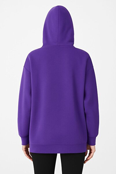 DEEP BEACH oversized Φούτερ Unisex με με κουκούλα τσέπες καγκουρό