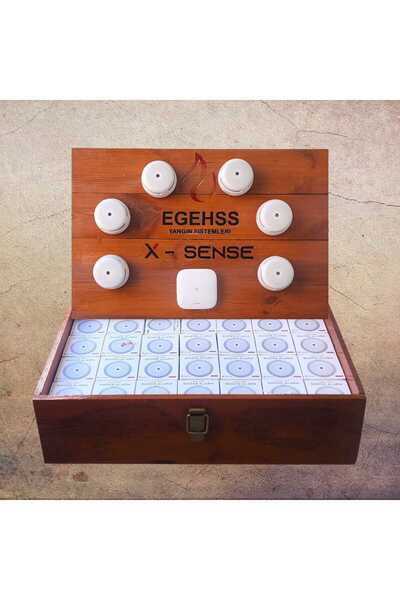X-Sense X SENSE 6+1 ADRESLİ KABLOSUZ YANGIN ALARM SİSTEMİ-WİFİ VE RADYO FREKANSI DESTEKLİ