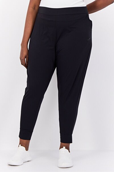 Nike Women Plus Size Brand Logo Training Pants, Black