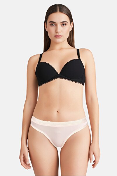 Calvin Klein Women Textured Pull On Panty, Pink