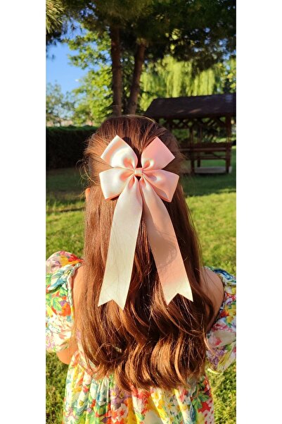 Kirpi toka Somon Kurdele Fiyonk Çocuk Saç Toka, Uzun Kuyruklu Grogren Klipsli...