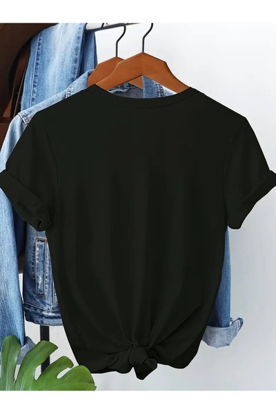 CLASİVA Modern Design Special Gumball Print Unisex Oversized Crew Neck T-Shirt