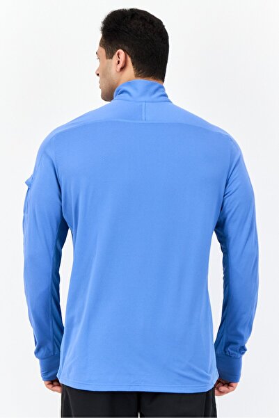 adidas Men Sportswear Fit Long Sleeves Training Sweatshirts, Blue