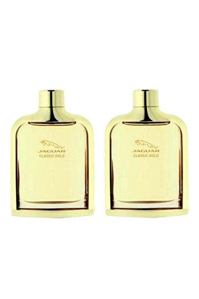 Jaguar مجموعة جاكوار كلاسيك جولد أو دو تواليت، 2 × 100 مل