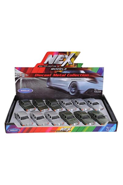 hak-iş oyuncak 1:32 Metal Pullback Mercedes-Benz E-Class Classic Model Car – Doors Openable, Dark Green (4×11)