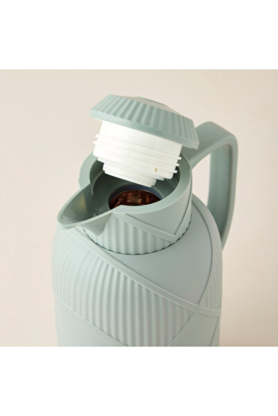 Lifestyle Hiba Textured Vacuum Flask with Handle - 1 L