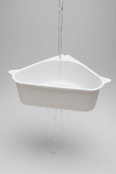 BeeQuin Fruit and Vegetable Washing Strainer Tea Strainer Garbage Strainer Triangular Strainer Kitchen Sink Strainer Sink