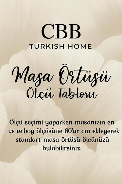 Ceki Home Sarmaşik Table Cover