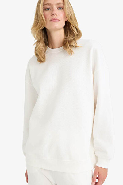 DeFacto سويت شيرت نسائي إكرو F9628AX/ER105